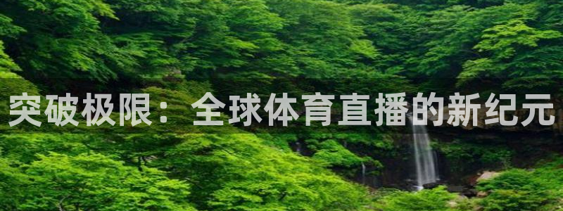 nba直播极速体育直播吧：突破极限：全球体育直播的新纪元